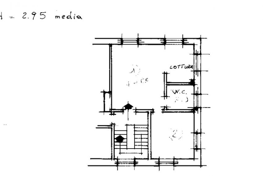 Planimetria casa Palazzetto